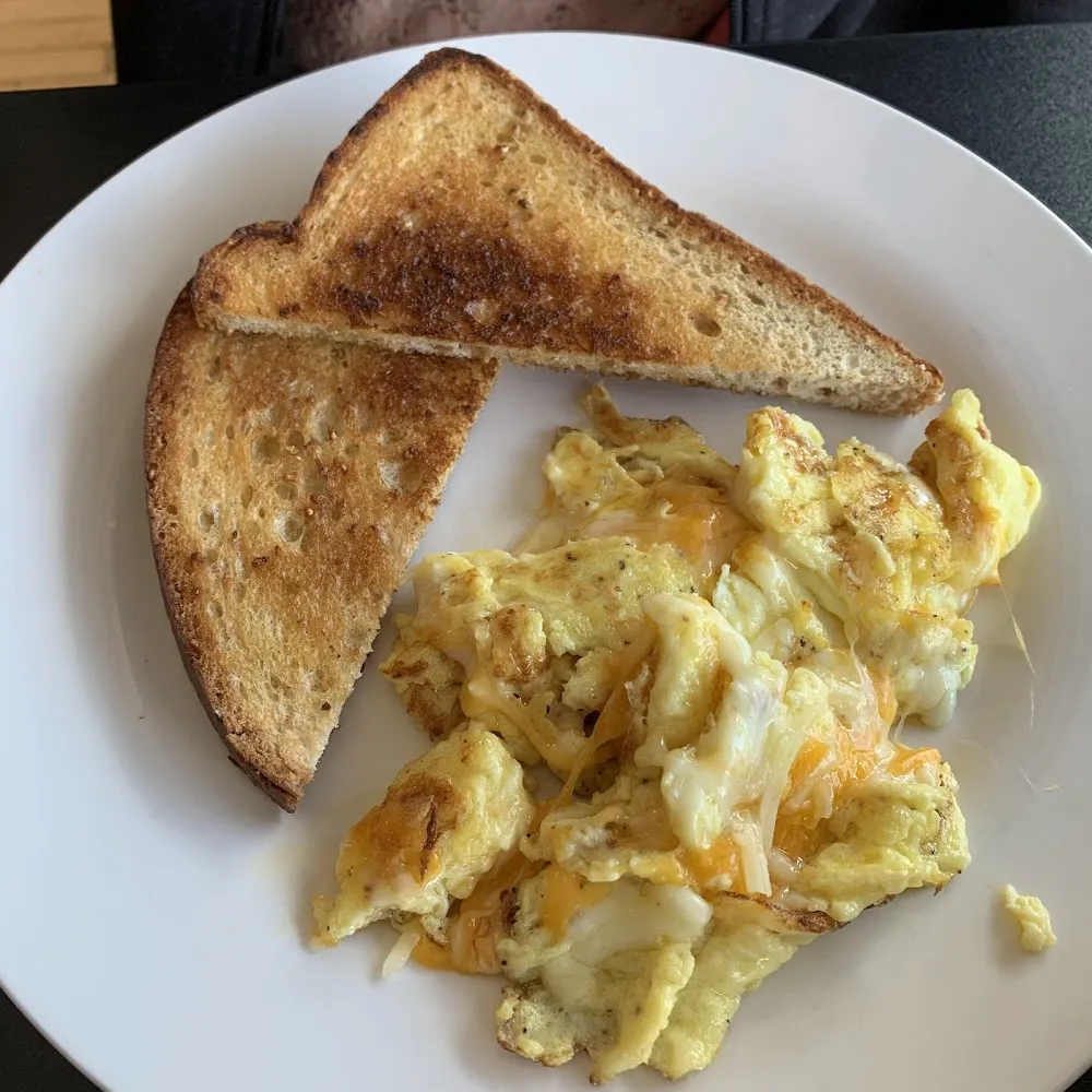 Scrambled Eggs Toast